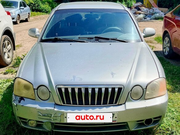 2003 Kia Magentis I Рестайлинг, серебристый