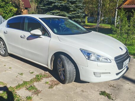 2014 Peugeot 508 I Рестайлинг, белый, 950000 рублей, вид 2
