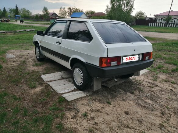1988 Lada (ВАЗ) 2108, белый, 87000 рублей - вид 5