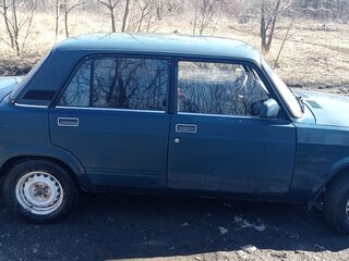 2004 Lada (ВАЗ) 2107, зелёный, 130000 рублей, вид 2