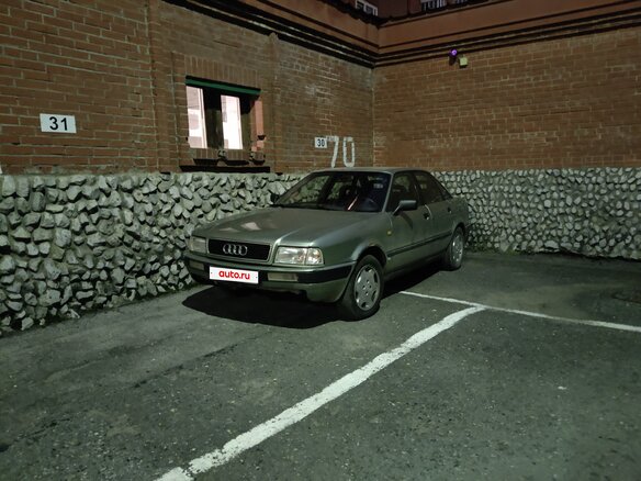 1992 Audi 80 V (B4), зелёный, 280000 рублей - вид 2