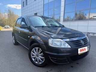 2013 Renault Logan I Рестайлинг, чёрный, 425000 рублей, вид 3