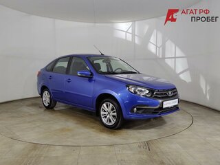 2021 Lada (ВАЗ) Granta I Рестайлинг, синий, 841000 рублей, вид 3