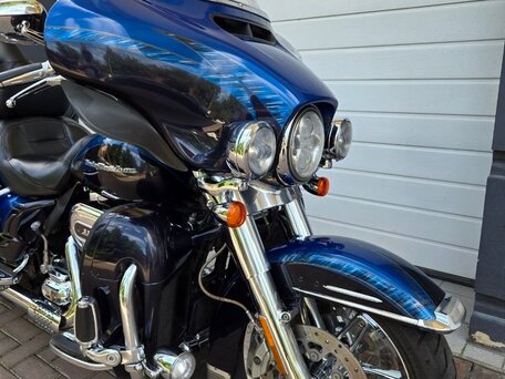2014 Harley-Davidson Electra Glide, синий, 1650000 рублей, вид 1