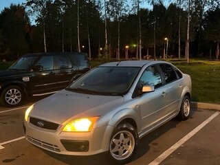 2005 Ford Focus II, серебристый, 169000 рублей, вид 2