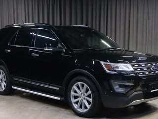 2018 Ford Explorer V Рестайлинг, чёрный, 2799000 рублей, вид 3