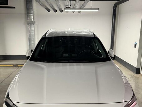 2018 Hyundai Santa Fe IV, белый, 3500000 рублей, вид 4