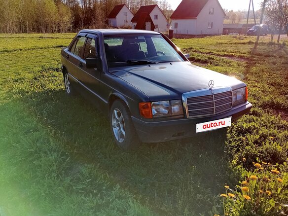 1992 Mercedes-Benz 190 (W201), серый, 300000 рублей - вид 3