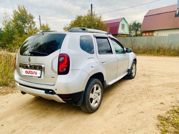 2017 Renault Duster I Рестайлинг, серый - вид 3
