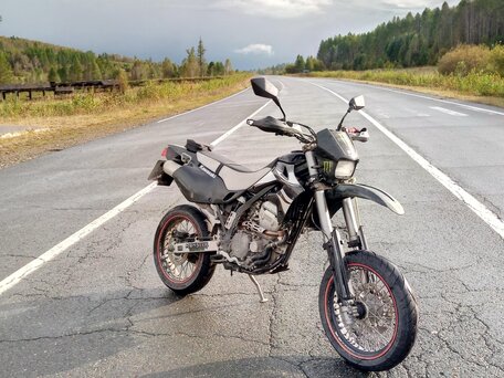 2006 Kawasaki D-tracker 250, чёрный, 299000 рублей, вид 2