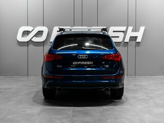 2014 Audi Q5 I (8R) Рестайлинг, синий, 1670000 рублей, вид 4