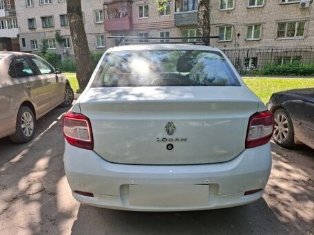 2021 Renault Logan II Рестайлинг, белый, 625000 рублей, вид 4