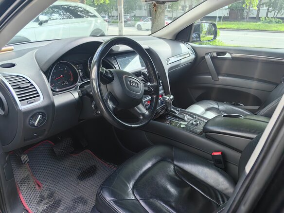 2014 Audi Q7 I (4L) Рестайлинг, чёрный, 2300000 рублей - вид 8