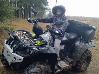2012 Stels ATV-500, чёрный, 330000 рублей, вид 2