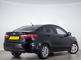 2012 Kia Rio III, чёрный, 789000 рублей, вид 4