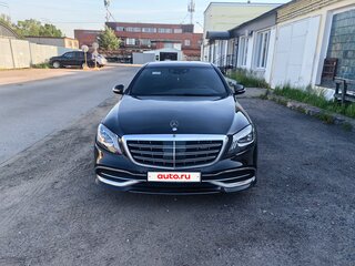 2018 Mercedes-Benz Maybach S-Класс 450 I (X222) Рестайлинг, чёрный, 4200000 рублей, вид 2