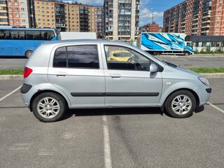 2007 Hyundai Getz I Рестайлинг, серебристый, 450000 рублей, вид 3
