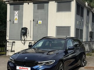 2021 BMW 3 серии 320d xDrive VII (G2x), синий, 3490000 рублей, вид 2