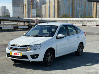 2015 Lada (ВАЗ) Granta I, белый, 445000 рублей, вид 4