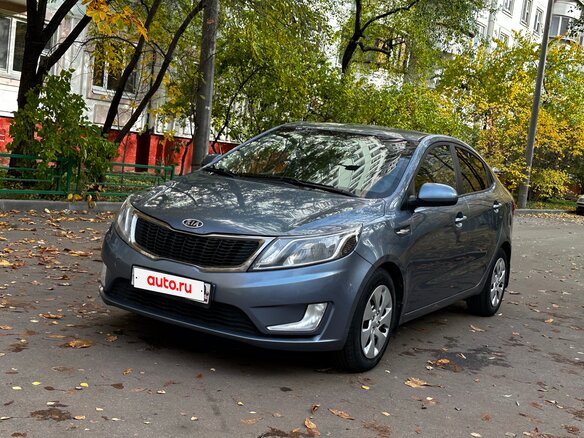 2012 Kia Rio 5-speed III, голубой, 695000 рублей - вид 2