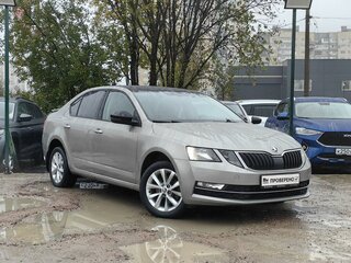 2018 Skoda Octavia III (A7) Рестайлинг, бежевый, 1489000 рублей, вид 3