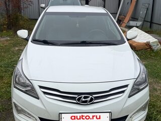 2016 Hyundai Solaris I Рестайлинг, белый, 1200000 рублей, вид 1