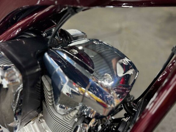 2009 Honda VT 1300CX Fury, пурпурный, 850000 рублей - вид 20
