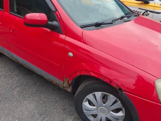 2004 Opel Corsa C Рестайлинг, красный, 150000 рублей, вид 5