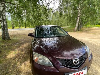 2007 Mazda 3 I (BK) Рестайлинг, пурпурный, 430000 рублей, вид 3