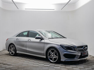 2014 Mercedes-Benz CLA 200 I (C117, X117), серебристый, 1850000 рублей, вид 3