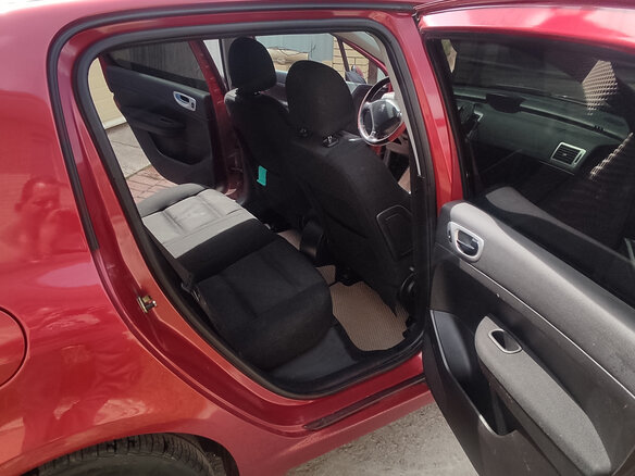 2007 Peugeot 307 I Рестайлинг, красный, 450000 рублей - вид 13