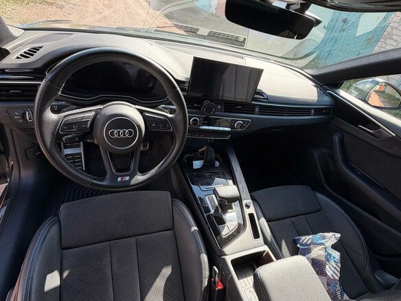 2021 Audi A5 Sportback 45 TFSI II (F5) Рестайлинг, серый, 4900000 рублей - вид 4