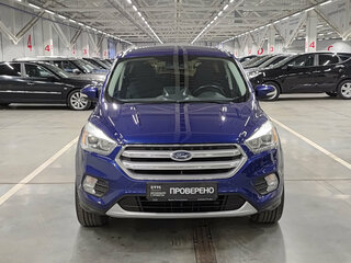 2017 Ford Kuga II Рестайлинг, синий, 1675000 рублей, вид 2