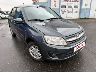 2016 Lada (ВАЗ) Granta I, серебристый, 398000 рублей, вид 1