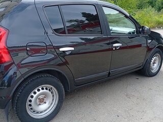 2012 Renault Sandero I, чёрный, 585000 рублей, вид 2
