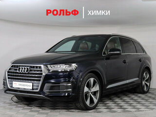 2017 Audi Q7 II (4M), синий, 3870415 рублей, вид 1