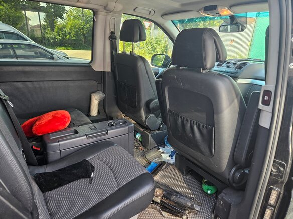 2012 Mercedes-Benz Viano L2 I (W639) Рестайлинг, чёрный - вид 5