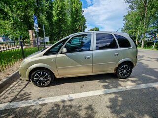 2007 Opel Meriva A Рестайлинг, бежевый, 255000 рублей, вид 3