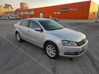 2011 Volkswagen Passat B7, серебристый, 720000 рублей, вид 3