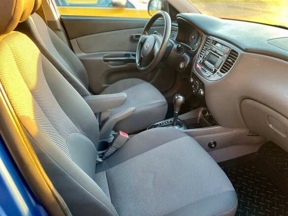 2010 Kia Rio II Рестайлинг, синий, 597000 рублей - вид 25