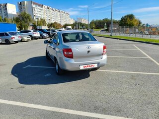 2014 Lada (ВАЗ) Granta I, серебристый, 280000 рублей, вид 4