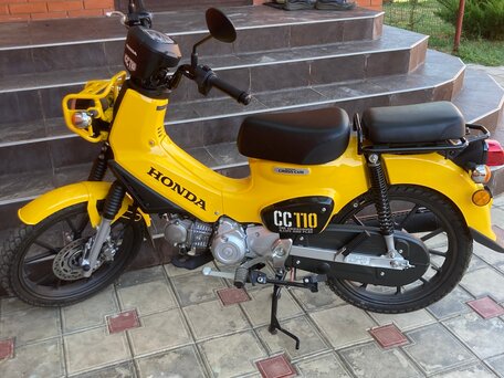2023 Honda Cross Cub, жёлтый, 310000 рублей, вид 4
