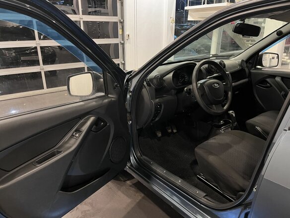 2014 Lada (ВАЗ) Granta I, серый, 318000 рублей - вид 20
