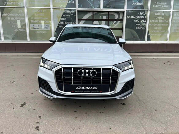2020 Audi Q7 45 TDI II (4M) Рестайлинг, белый, 6950000 рублей - вид 7
