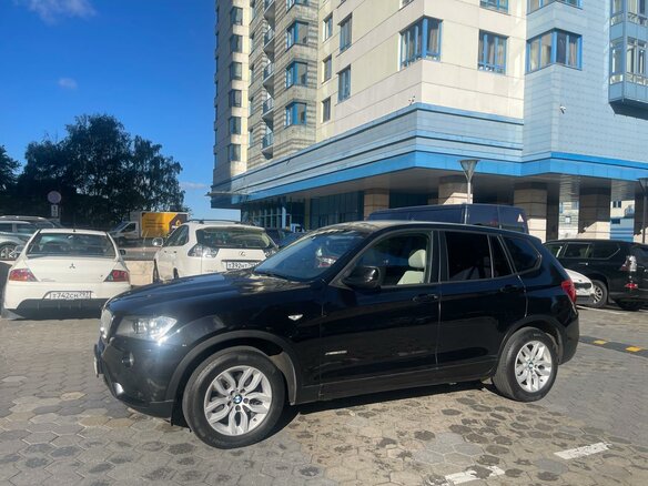 2012 BMW X3 28i xDrive II (F25), чёрный, 1295000 рублей - вид 8
