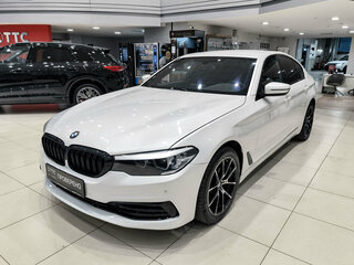 2018 BMW 5 серии 520d VII (G30/G31/G38), белый, 2400000 рублей, вид 1