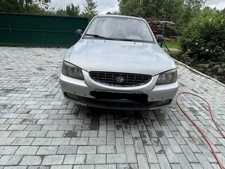 2003 Hyundai Accent II, серый, 230000 рублей, вид 2