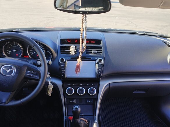 2011 Mazda 6 II (GH) Рестайлинг, серый, 760000 рублей - вид 5