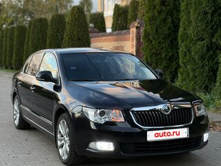 2008 Skoda Superb DSG II, чёрный, 599000 рублей, вид 4