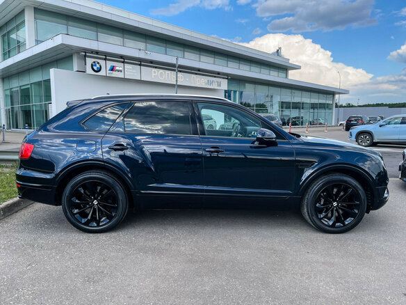 2018 Bentley Bentayga I, синий - вид 3